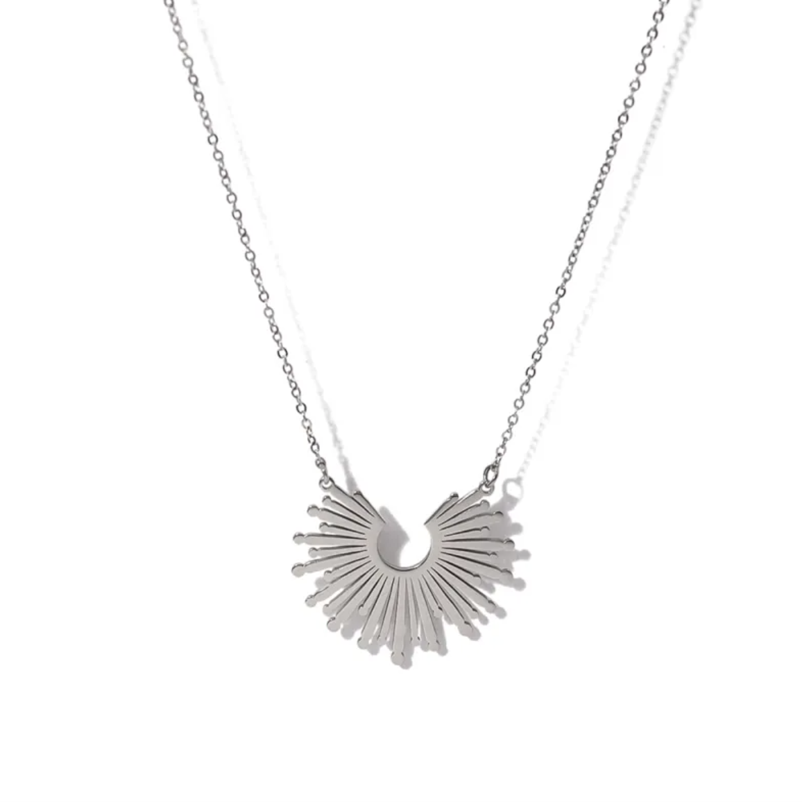 Sunburst Pendant Necklace