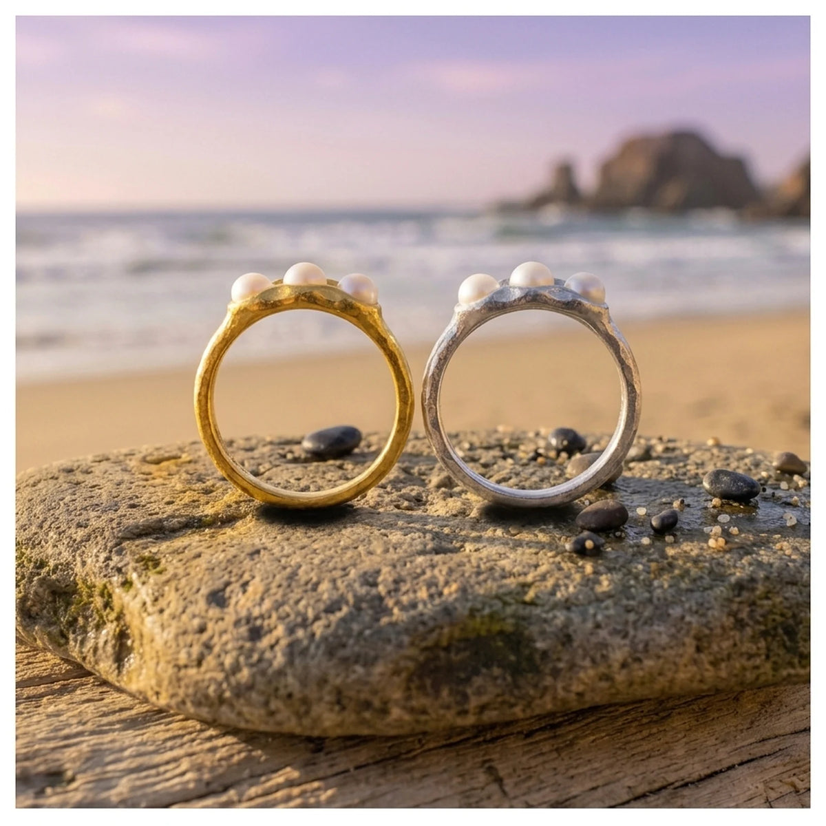 Chunky Pearl Ring