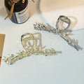 Twisted Metal Claw Clip - Large Jaw Clip for Thick and Fine Hair