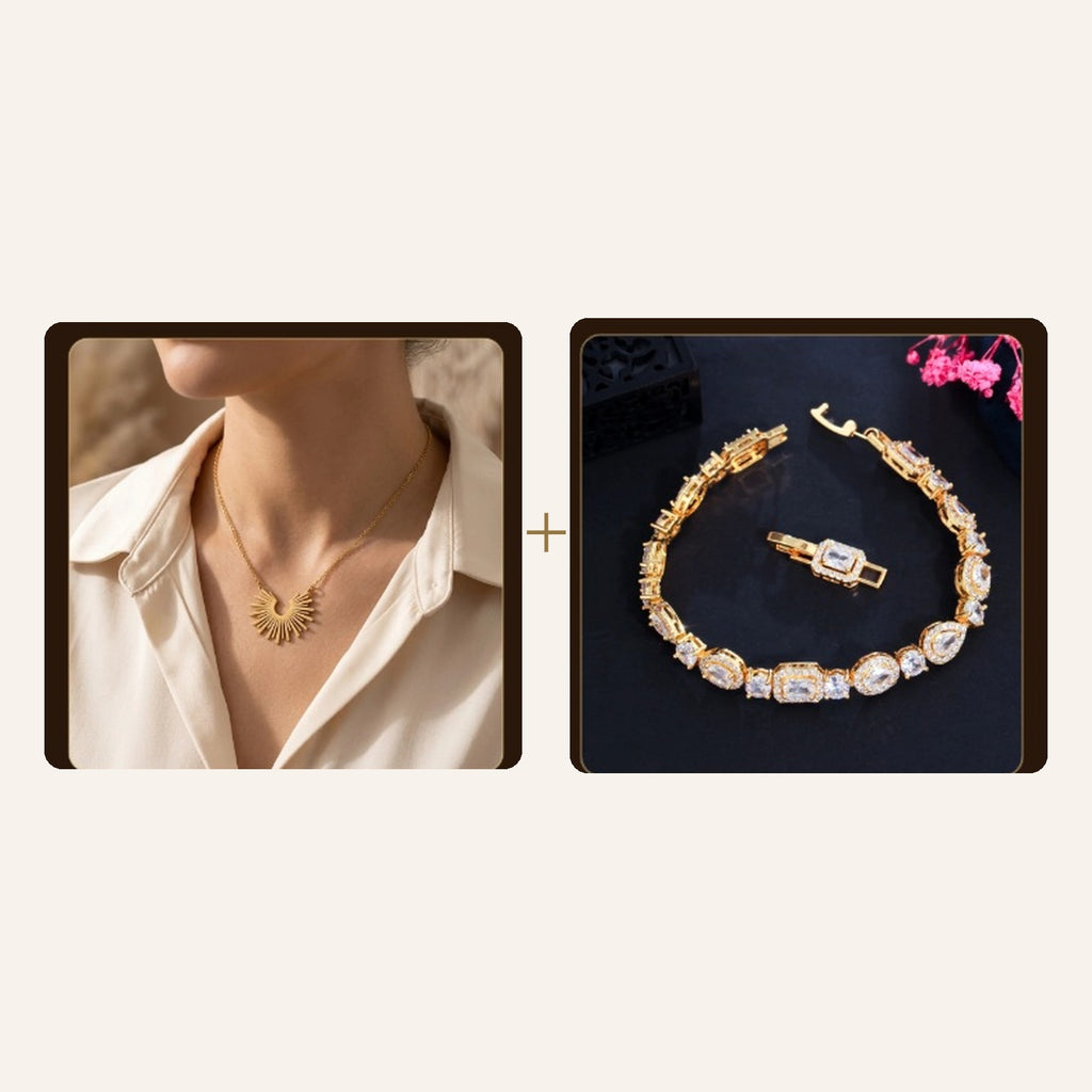 Necklace + Bracelet Set