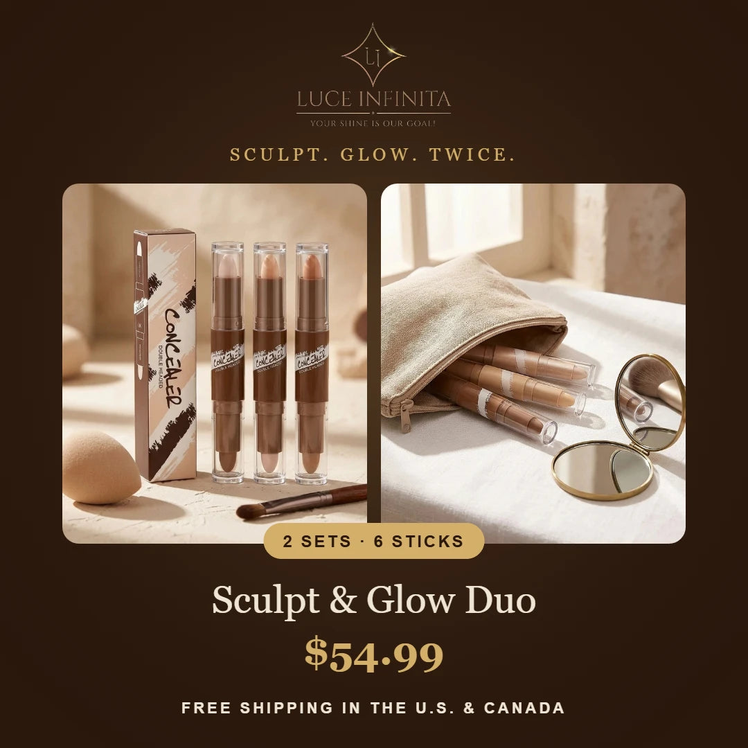 Sculpt & Glow Duo — 2 Stick Sets