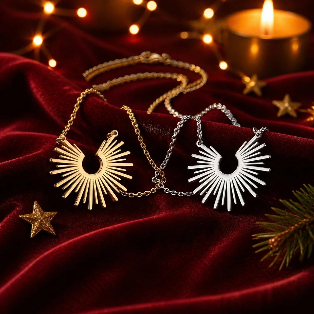 Sunburst Pendant Necklace